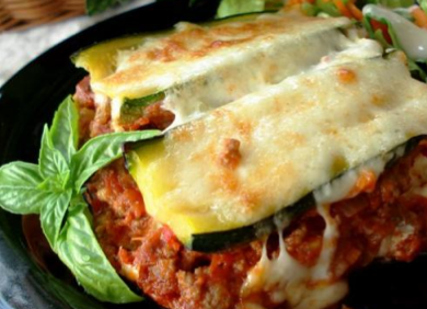 Healthy Zucchini Lasagna