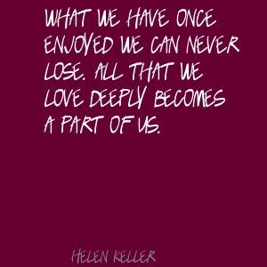 Helen Keller Quote