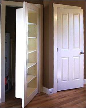 Hidden Passage Doorways - Bookshelf & Closet - Image 2