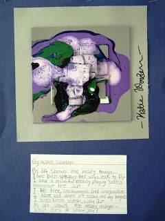 Holton Rower Relief Sculpture Drip Paintings - Image 2