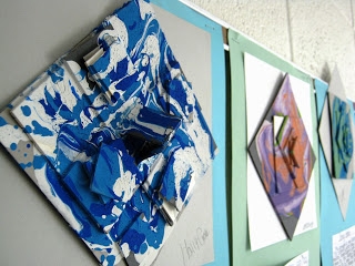 Holton Rower Relief Sculpture Drip Paintings - Image 3