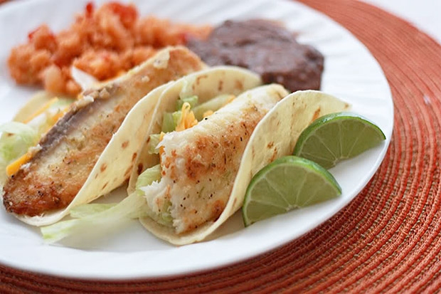 Honey Lime Fish Tacos