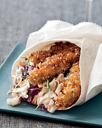 Hot-and-Crunchy Chicken Cones