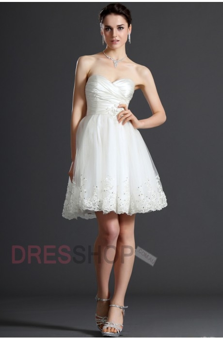 Hot Style Sweetheart Short Wedding Dresses