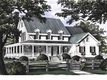 House plan for an idyllic homestead