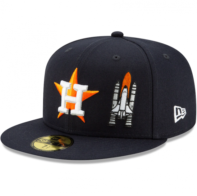 Houston Astros New Era Team Fitted Hat - Image 3
