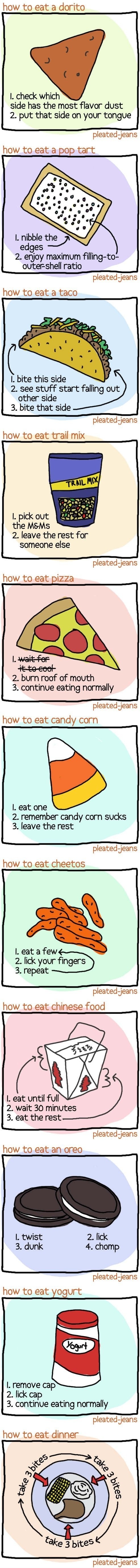 How to Eat Food