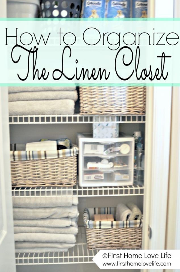 How to Organize the Linen Closet 