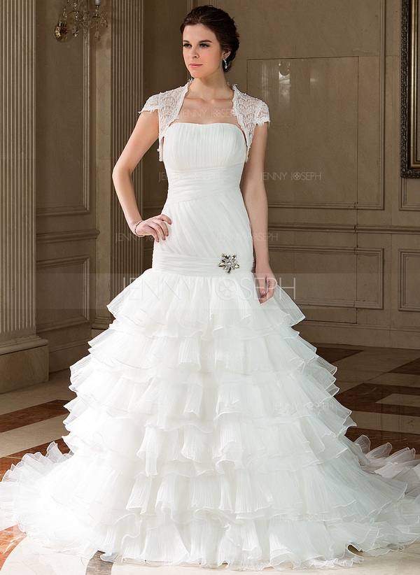 http://ru.jennyjoseph.com/A-Line-Princess-Strapless-Chapel-Train-Organza-Wedding-Dress-With-Beading-