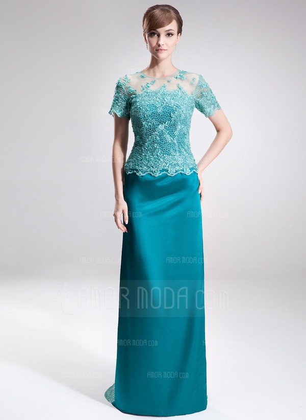 http://www.amormoda.es/Vestido-Tubo-Escote-Corazon-Hasta-La-Rodilla-Tafetan-Vestido-De-Madrina-Con-C