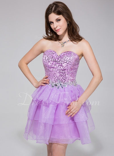 http://www.dressfirst.de/A-Linie-Princess-Linie-V-Ausschnitt-Knielang-Tull-Charmeuse-Ballkleid-Mit-R