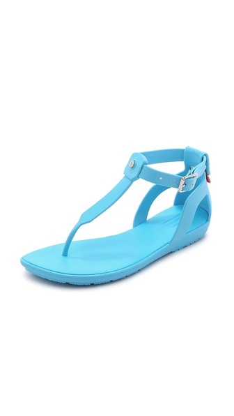 Hunter Boots Original T Bar Sandals