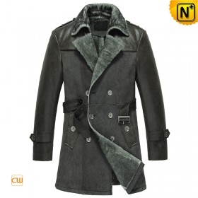Istanbul Leather Trench Coat Sheepskin Jacket CW856058
