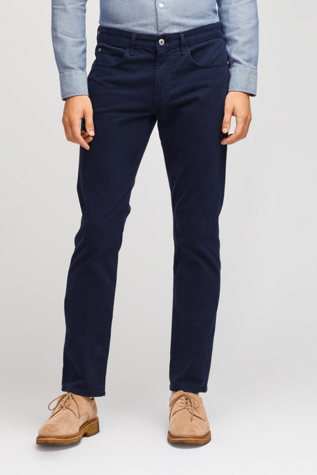 Italian Brushed 5-Pocket Pants - Image 2