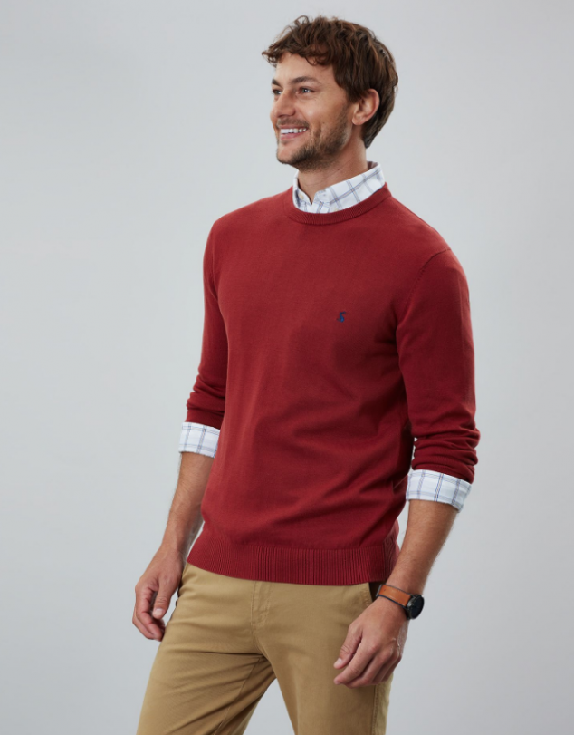 Jarvis Cotton Crew Neck Sweater