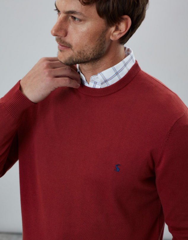 Jarvis Cotton Crew Neck Sweater - Image 2