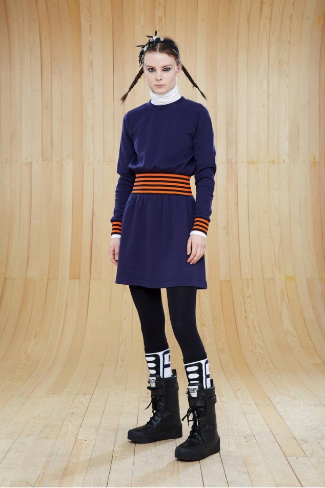 JAYDEN STRETCH SADDLE SLEEVE SKATE DRESS