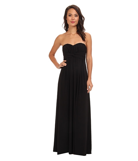 Jessica Simpson Twist Bust Maxi Gown