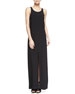 Joyner Combo Slit Maxi Dress