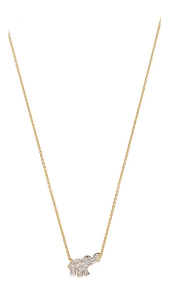Kacey K Elephant Necklace