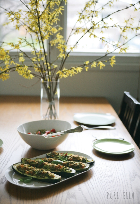 Kale Pesto Baked Zucchini - Image 3