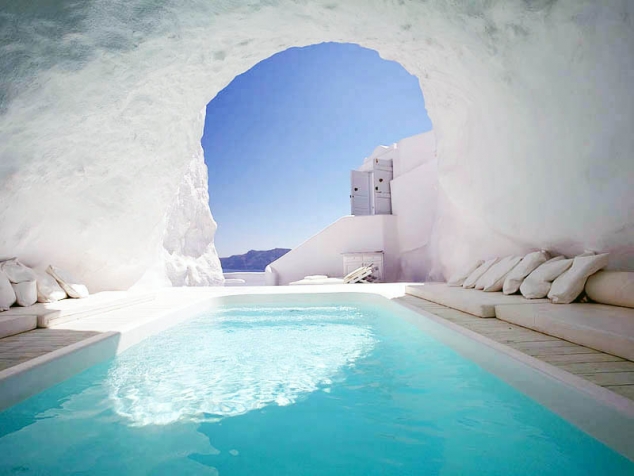 Katikies Hotel in Santorini, Greece