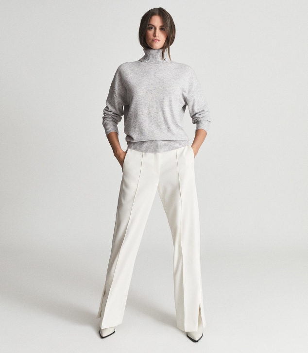 Knitted Roll Neck Sweater