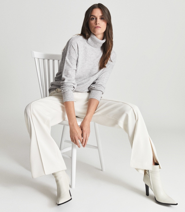 Knitted Roll Neck Sweater - Image 2