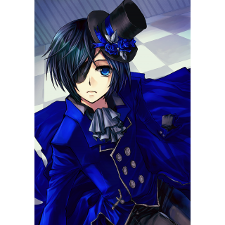 Kuroshitsuji II Ciel Phantomhive Cosplay Costume