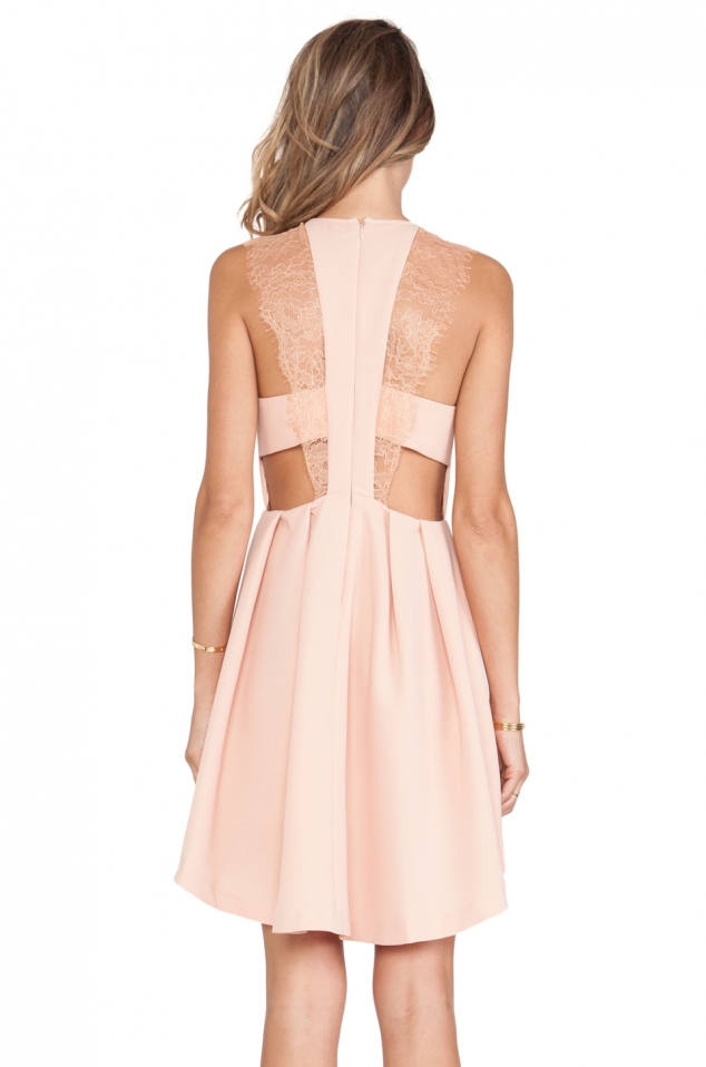 LACE SHOULDER DRESS - Image 2
