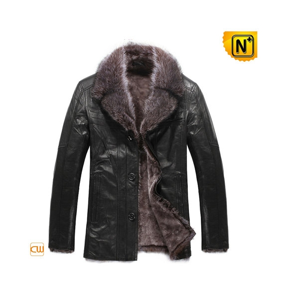 Lambskin Shearling Jacket Coat Mens CW819068