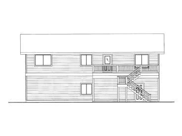Large 4 car garage apartment with double carport along side - Image 2
