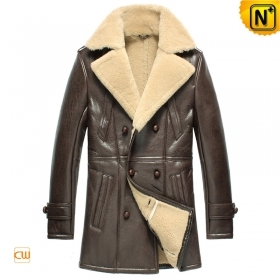 Leather Sheepskin Winter Coats for Men CW851418