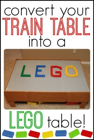 Lego Table, Brilliant!