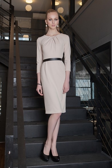 LEXINGTON LONG DRESS - STONE