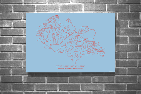 Lifts & Bounds Ski Mountain Prints - Image 2