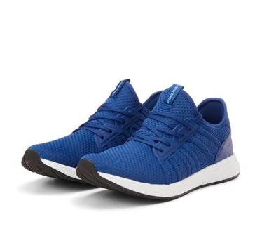 Lightweight Blue Mesh Sneakers - Image 2