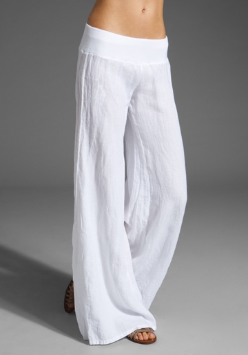 Linen Wide Leg Pant