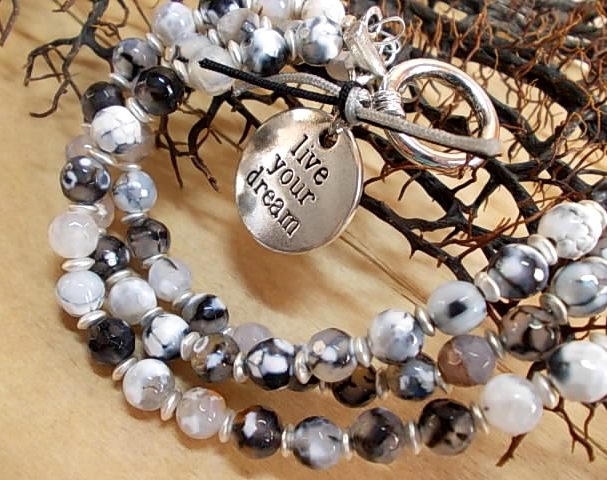 "Live your dream"...with dzi beads - Image 3