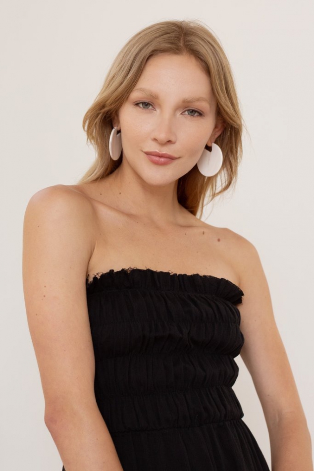 Lucrecia Sleeveless Smocked Jumpsuit - Image 2