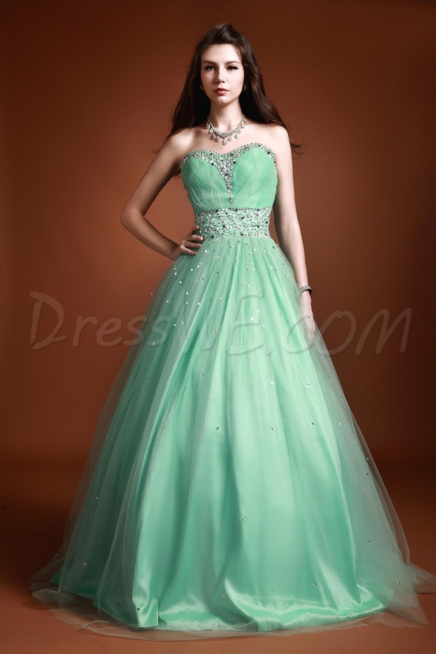 Luxurious Floor-Length Beading Sweetheart Luba's Ball Gown/Prom Dress