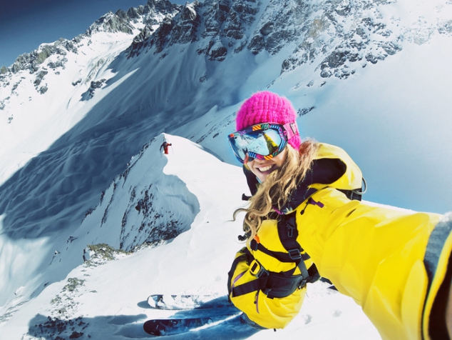 Lynsey Dyer - professional skier