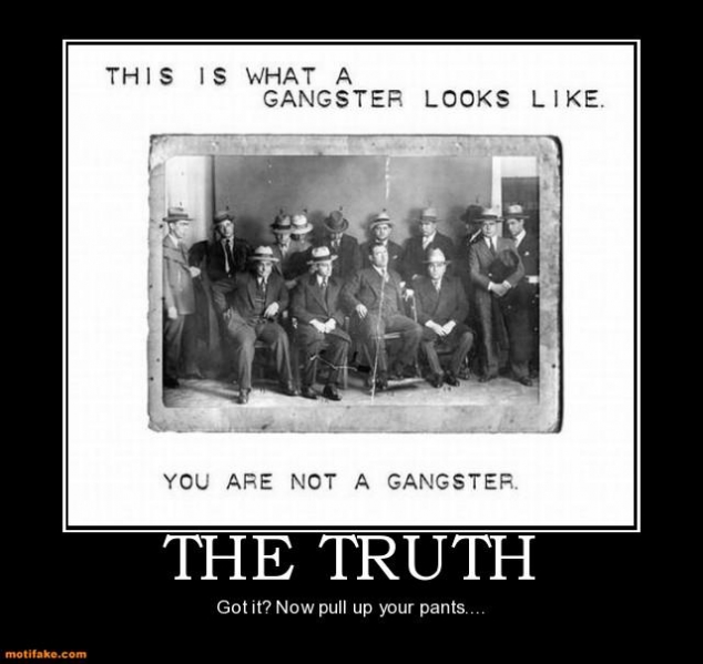 This is what gangsters look like