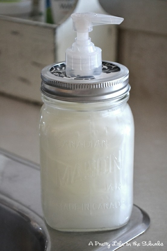 Mason Jar Soap Pump