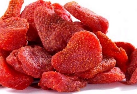 Dried strawberries