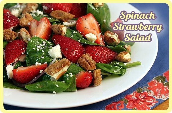 Spinach Strawberry Salad