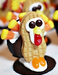 Nutter Butter Turkey Treats