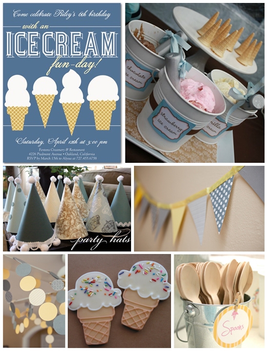 Ice Cream Birthday Party