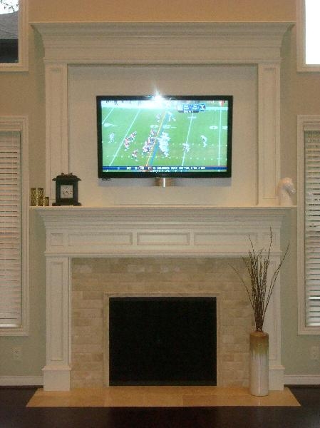 I get the TV, she gets the nice fireplace