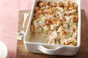 Swiss n chicken casserole